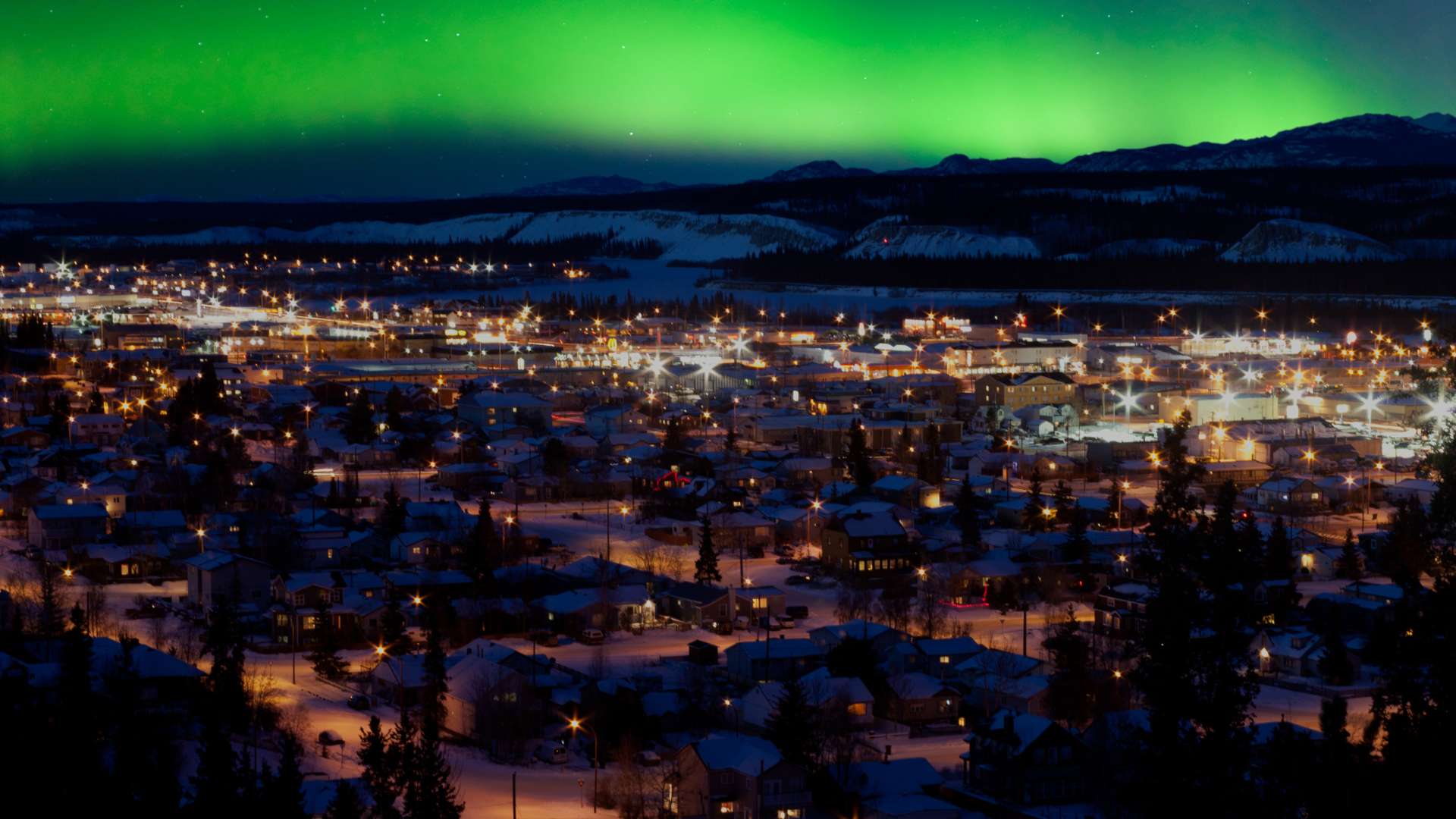 Aurora Boreal em Yukon — miniatura 4